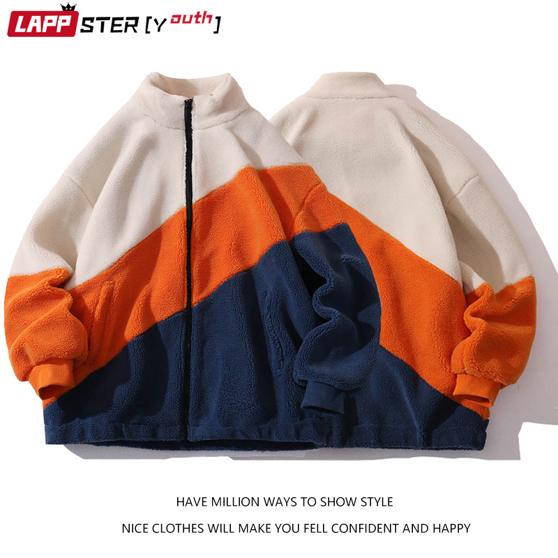 Mens Down Parkas LAPPSTERYouth Men Lambswool Striped Winter Jackets Oversized Colorful Vintage Male Korean Style Casual Coats 221207, Dark grey
Mens Down Parkas LAPPSTERYouth Men Lambswool Striped Winter Jackets Oversized Colorful Vintage Male Korean Style Casual Coats 221207, Dark grey