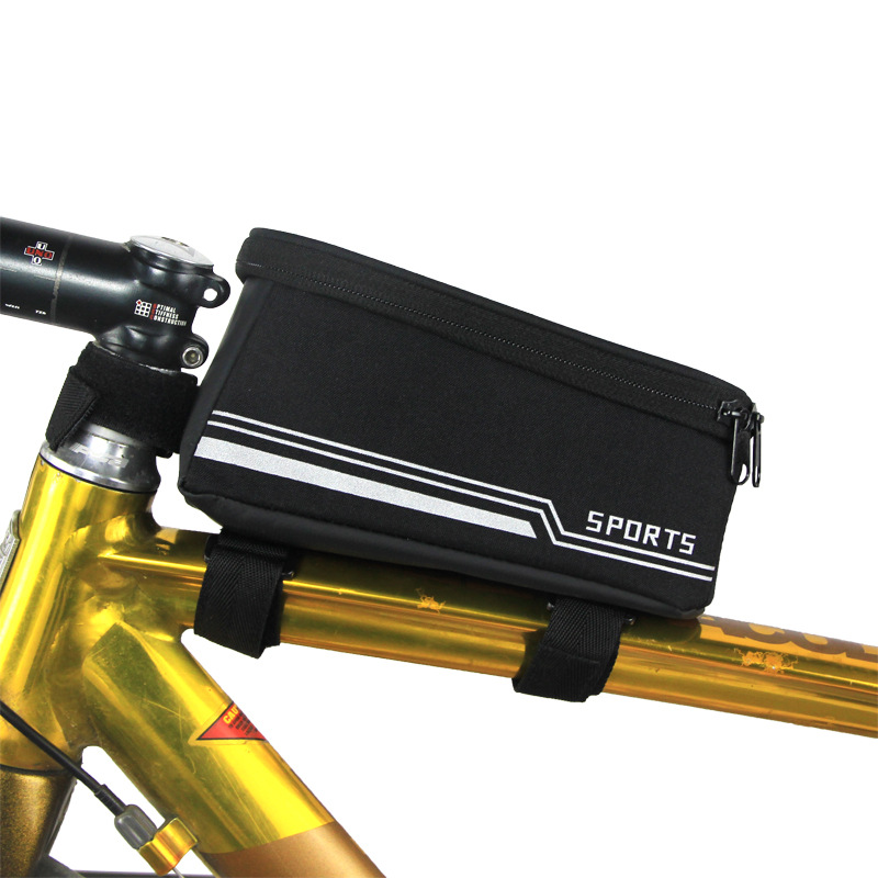 Bicycle bag Saddle upper tube wrapped beam Riding equipment Mountainous bicycle accessories, Black
Bicycle bag Saddle upper tube wrapped beam Riding equipment Mountainous bicycle accessories, Black