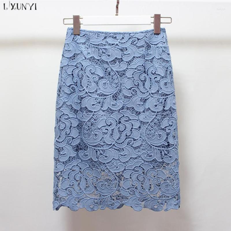 Skirts LXUNYI Sexy Lace Women High Waist Pencil Womens 2022 Spring Summer Crochet Hollow Elegant Skirt Midi Big Size, 91 green
Skirts LXUNYI Sexy Lace Women High Waist Pencil Womens 2022 Spring Summer Crochet Hollow Elegant Skirt Midi Big Size, 91 green