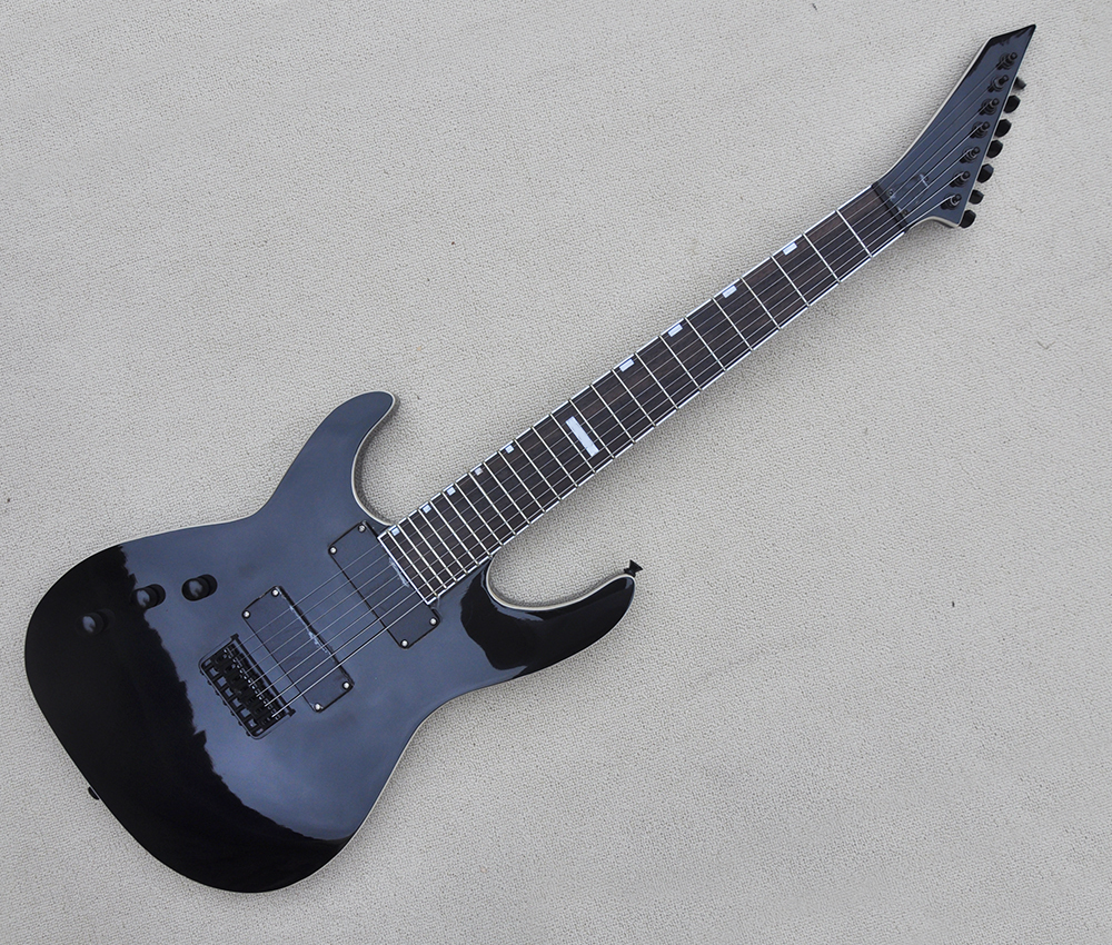 Left Hand 7 Strings Black Electric Guitar with Rosewood Fretboard 24 Frets Customized logo color available
Left Hand 7 Strings Black Electric Guitar with Rosewood Fretboard 24 Frets Customized logo color available