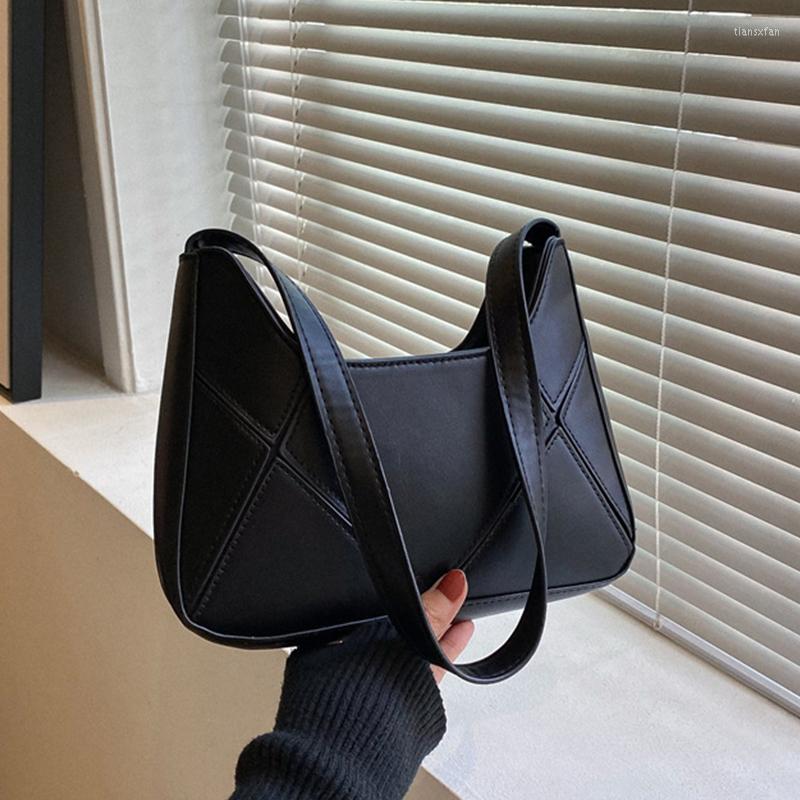 Evening Bags Fashion Splicing PU Leather Shoulder Solid Color Armpit Bag Luxury Style Lady Underarm Girls Portable Tote Bolsa, Brown
Evening Bags Fashion Splicing PU Leather Shoulder Solid Color Armpit Bag Luxury Style Lady Underarm Girls Portable Tote Bolsa, Brown