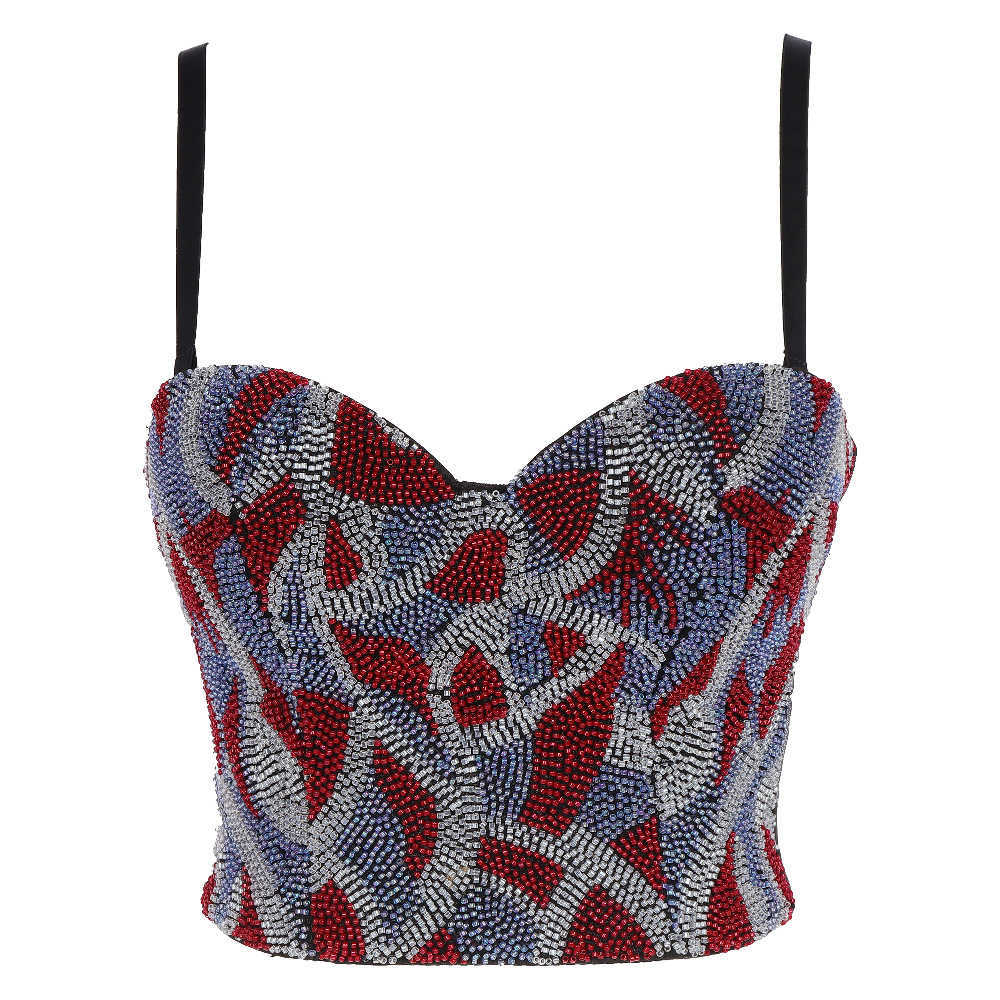 Camouflage disco women's mixed color nail bead performance suspender French sexy vest Nail Drill stage suit rag, Black background;red blue;transparent
Camouflage disco women's mixed color nail bead performance suspender French sexy vest Nail Drill stage suit rag, Black background;red blue;transparent