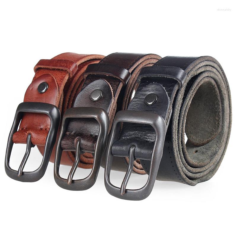 Belts Men Leather Belt 3.2 Wide Buckle Fashion Joker Casual Pants Girdle With Pure Real Waist Band And Women, Brown
Belts Men Leather Belt 3.2 Wide Buckle Fashion Joker Casual Pants Girdle With Pure Real Waist Band And Women, Brown