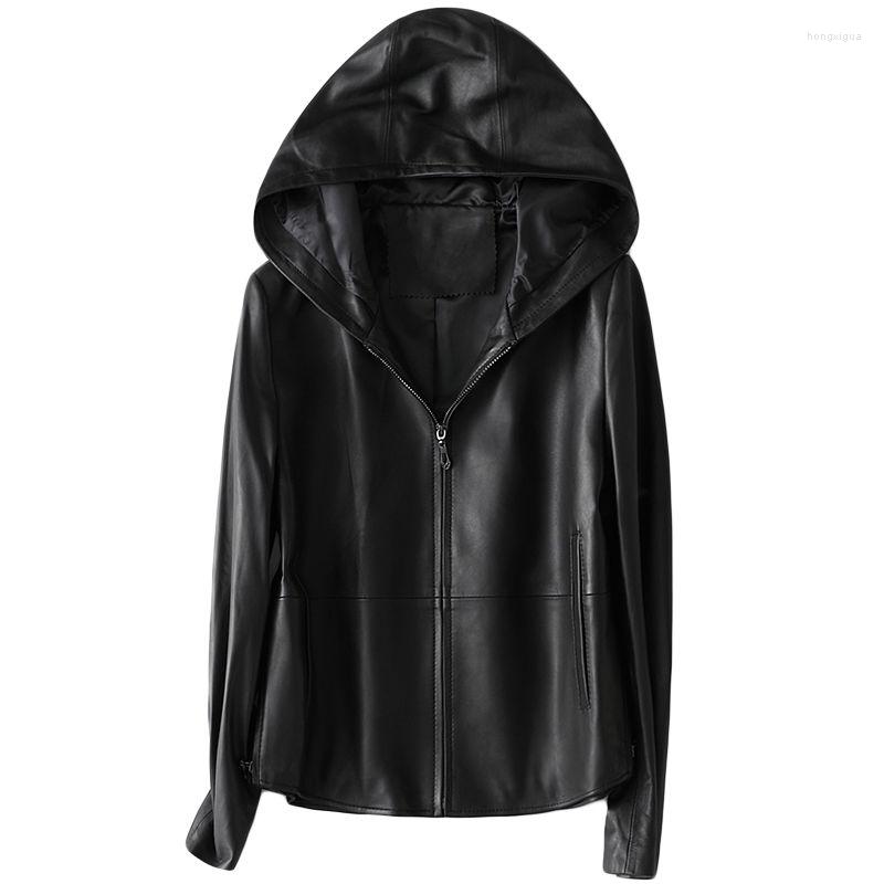 Women's Fur Genuine Sheep Black Leather Trench Coat For Long Sleeve Women Fashion 2022 Luxury Spring Winter Plus Size Outerwear
Women's Fur Genuine Sheep Black Leather Trench Coat For Long Sleeve Women Fashion 2022 Luxury Spring Winter Plus Size Outerwear