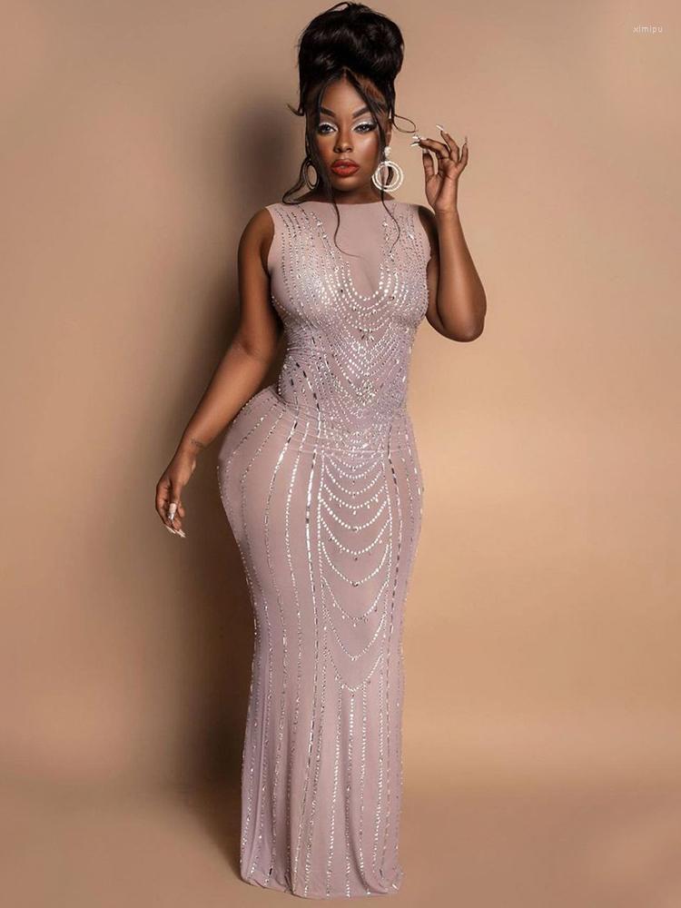 Women' Two Piece Pants Gorgeous Sheer Mesh Rhinestone See Through Dress Woman Sleeveless Backless Zipper Prom Dresses Sexy Evening Midnight, Pink
Women' Two Piece Pants Gorgeous Sheer Mesh Rhinestone See Through Dress Woman Sleeveless Backless Zipper Prom Dresses Sexy Evening Midnight, Pink