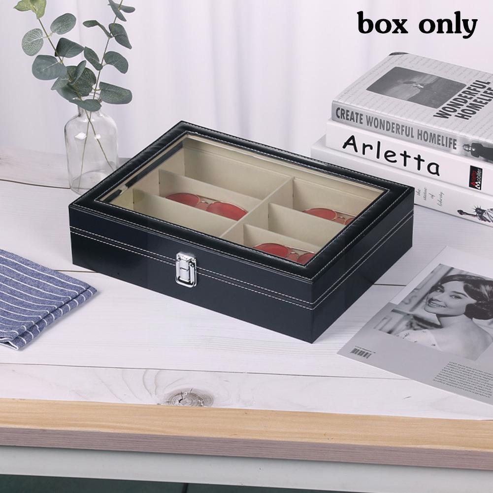 Sunglasses Cases Fashion 8 Grid Pu Wooden Glasses With Transparent Cover Display Holder Box Organizer Eyewear Storage P8h7 221207
Sunglasses Cases Fashion 8 Grid Pu Wooden Glasses With Transparent Cover Display Holder Box Organizer Eyewear Storage P8h7 221207