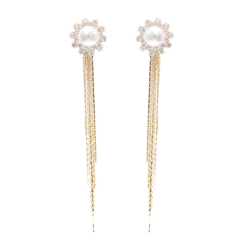Christmas Zircon Pearl Snowflake Stud Earrings Female Gold plated long tassel ear rings Wholesale Price Fashion Jewelry Geometry Drop Earrings For Women
Christmas Zircon Pearl Snowflake Stud Earrings Female Gold plated long tassel ear rings Wholesale Price Fashion Jewelry Geometry Drop Earrings For Women