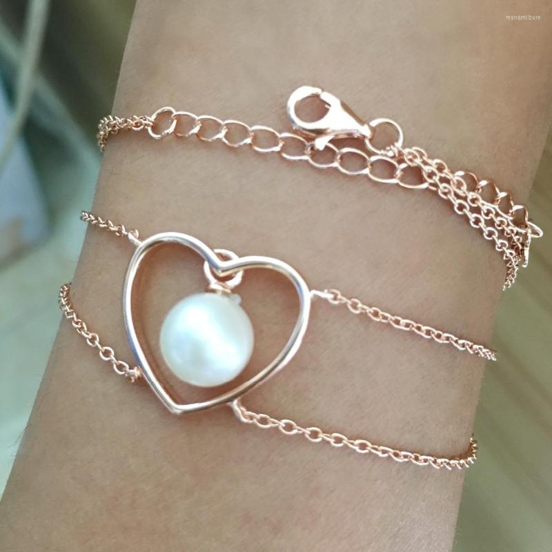 Choker 925 Silver Heart Shape Pearl Charm Necklace Rose-Gold Color 8-8.5 Mm Real Natural White Fashion Romantic
Choker 925 Silver Heart Shape Pearl Charm Necklace Rose-Gold Color 8-8.5 Mm Real Natural White Fashion Romantic
