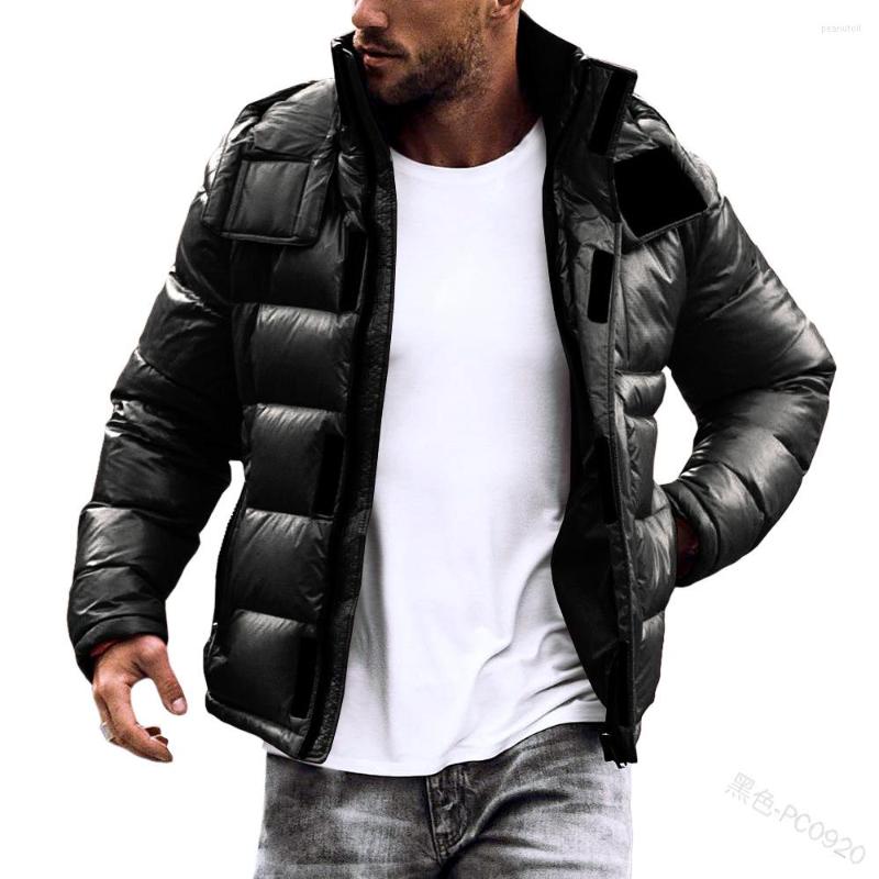 Men's Down Men Warm Parkas Lapel Long Sleeve Zipper Solid Jacekt Winter Street Pocket Fashion Coat Casual Parka, White
Men's Down Men Warm Parkas Lapel Long Sleeve Zipper Solid Jacekt Winter Street Pocket Fashion Coat Casual Parka, White