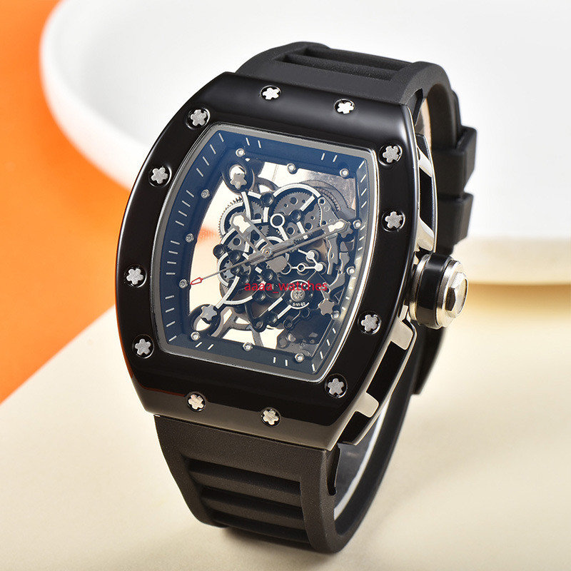 R A new generation of hollow design ceramic oil case hollow design of a small movement trend watchES business men quartz watches, Box
R A new generation of hollow design ceramic oil case hollow design of a small movement trend watchES business men quartz watches, Box