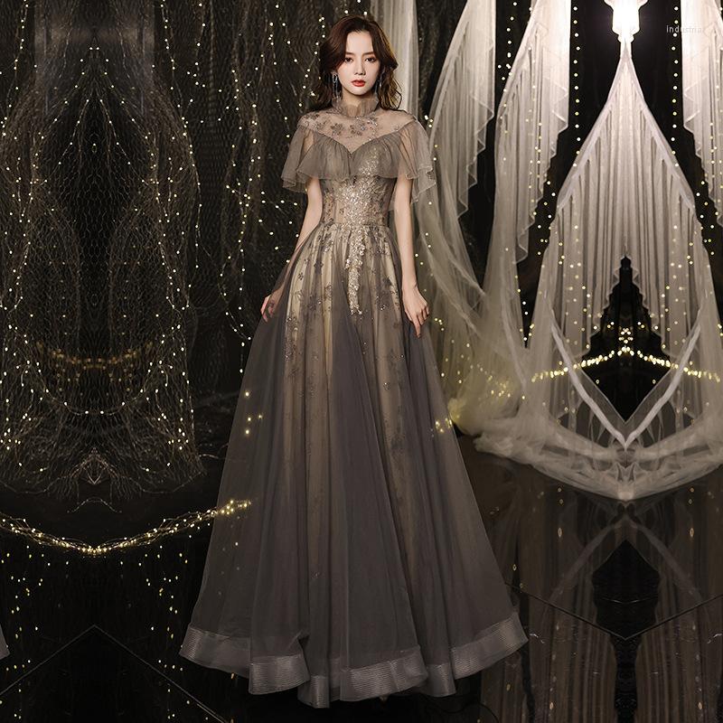 Ethnic Clothing Sexy Mesh Evening Party Dress Elegant Pleated Cheongsam Vintage Bandage Ruffle Host Banquet Qipao Dreamy Princess Dresses
Ethnic Clothing Sexy Mesh Evening Party Dress Elegant Pleated Cheongsam Vintage Bandage Ruffle Host Banquet Qipao Dreamy Princess Dresses