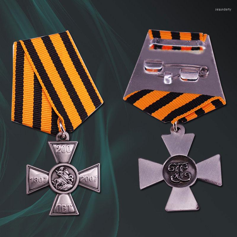 Brooches Russia Medal 200 Years Of ST.GEORGE CROSS Badge Distinction Combat Award 1807-2007 RUSSIAN ORDER
Brooches Russia Medal 200 Years Of ST.GEORGE CROSS Badge Distinction Combat Award 1807-2007 RUSSIAN ORDER