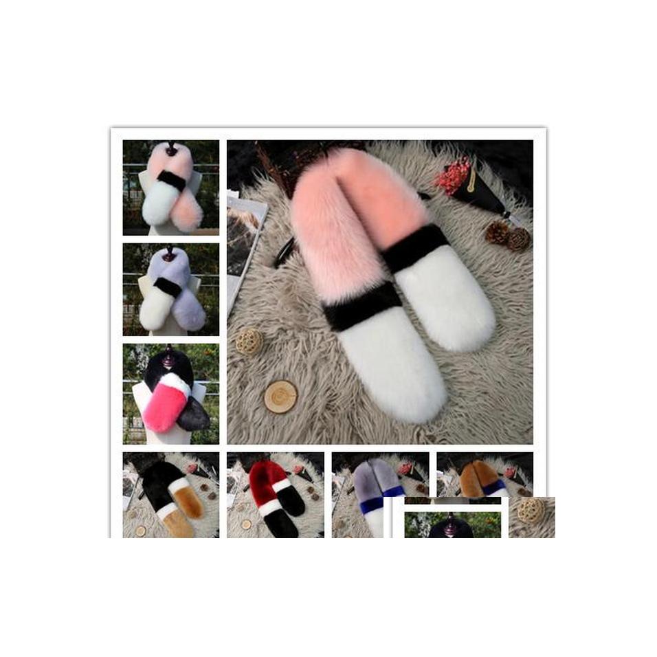 Scarves Winter Warm Fur Scarf 13 Design Fashion Collar Women Shawl Wraps Neckerchief Pashmina Faux Stoles 10X100Cmwork Drop Delivery Dhsk0
Scarves Winter Warm Fur Scarf 13 Design Fashion Collar Women Shawl Wraps Neckerchief Pashmina Faux Stoles 10X100Cmwork Drop Delivery Dhsk0