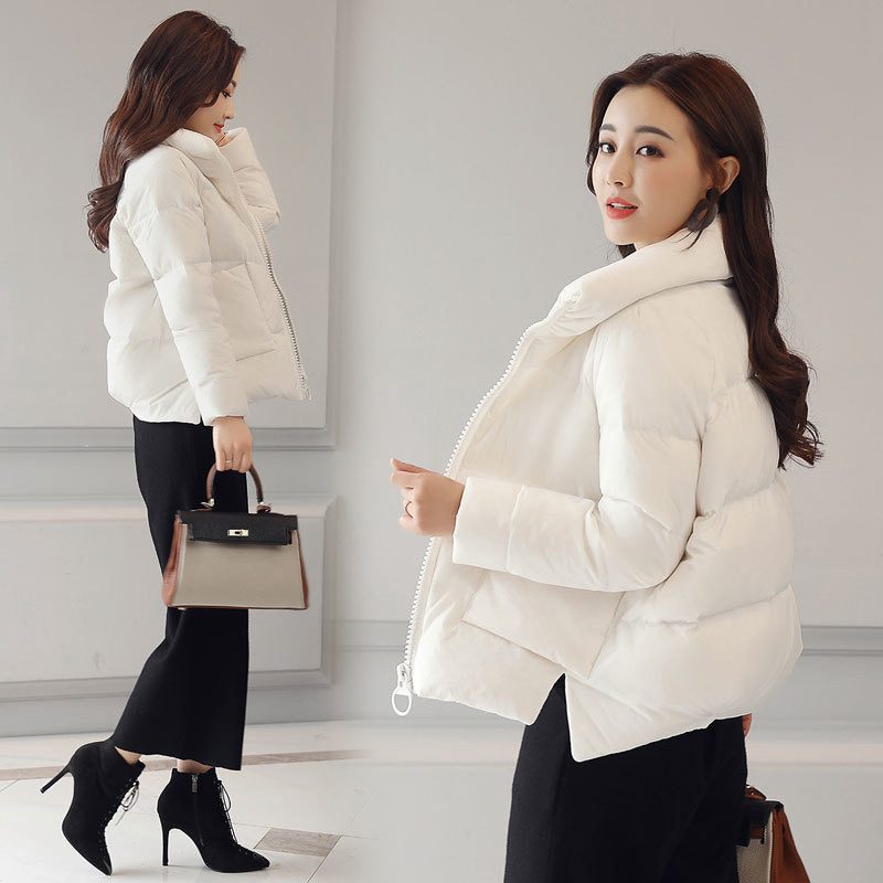 Women s Down Parkas Winter Jacket White Black Manteau Femme Warm Thick Solid Short Style Cotton padded Parka Coat 221206
Women s Down Parkas Winter Jacket White Black Manteau Femme Warm Thick Solid Short Style Cotton padded Parka Coat 221206
