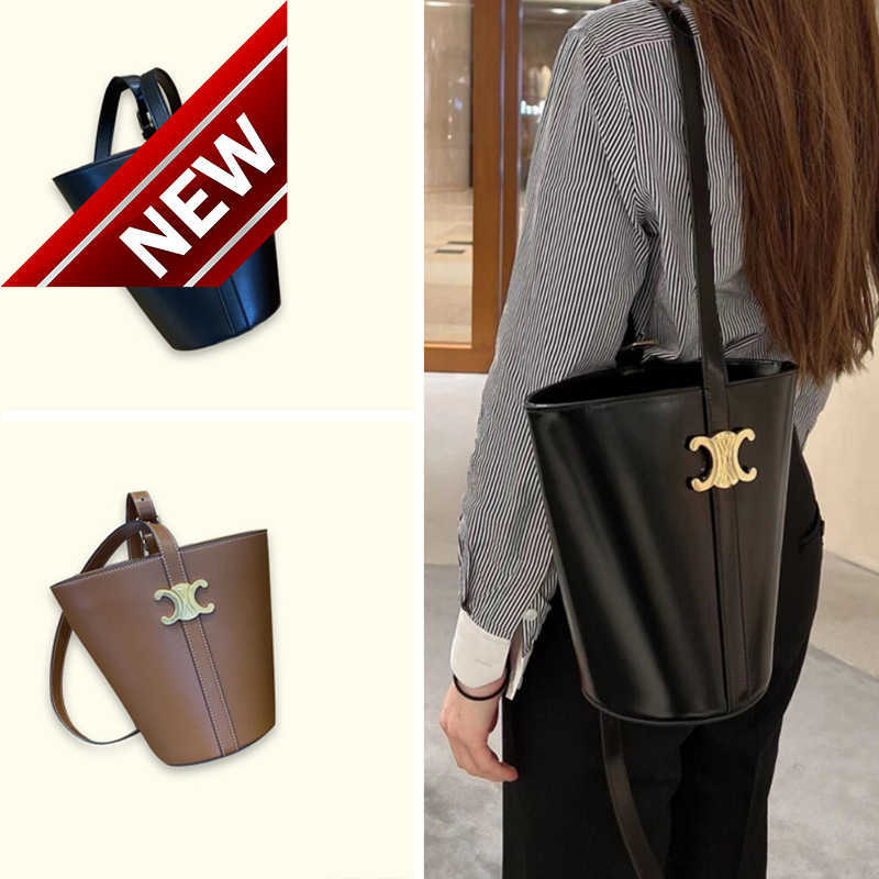 Women's Designer Bags 2023 Autumn and Winter New Triumphal Arch Bucket Portable Shoulder Bag Messenger Calf Leather Real Net Red Factory Direct Sales, Black6
Women's Designer Bags 2023 Autumn and Winter New Triumphal Arch Bucket Portable Shoulder Bag Messenger Calf Leather Real Net Red Factory Direct Sales, Black6
