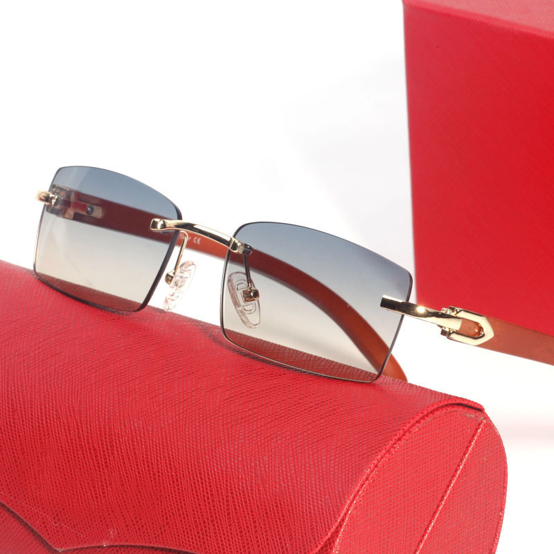 New square sunglasses designer men womens Classic models frameless wooden glasses new vintage eyeglass american eyewear
New square sunglasses designer men womens Classic models frameless wooden glasses new vintage eyeglass american eyewear
