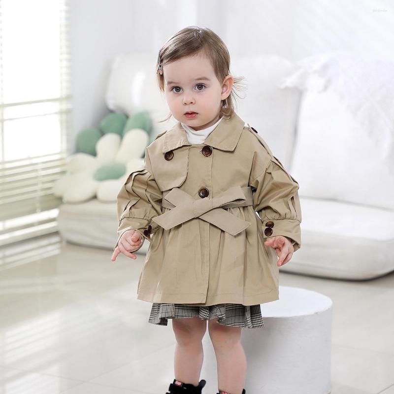 Coat Autumn 2022 Fashion England Style Khaki Turn-down Collar Kids Trench Children's Clothing For Girls Bow Belt Outwear 3 Years Old
Coat Autumn 2022 Fashion England Style Khaki Turn-down Collar Kids Trench Children's Clothing For Girls Bow Belt Outwear 3 Years Old