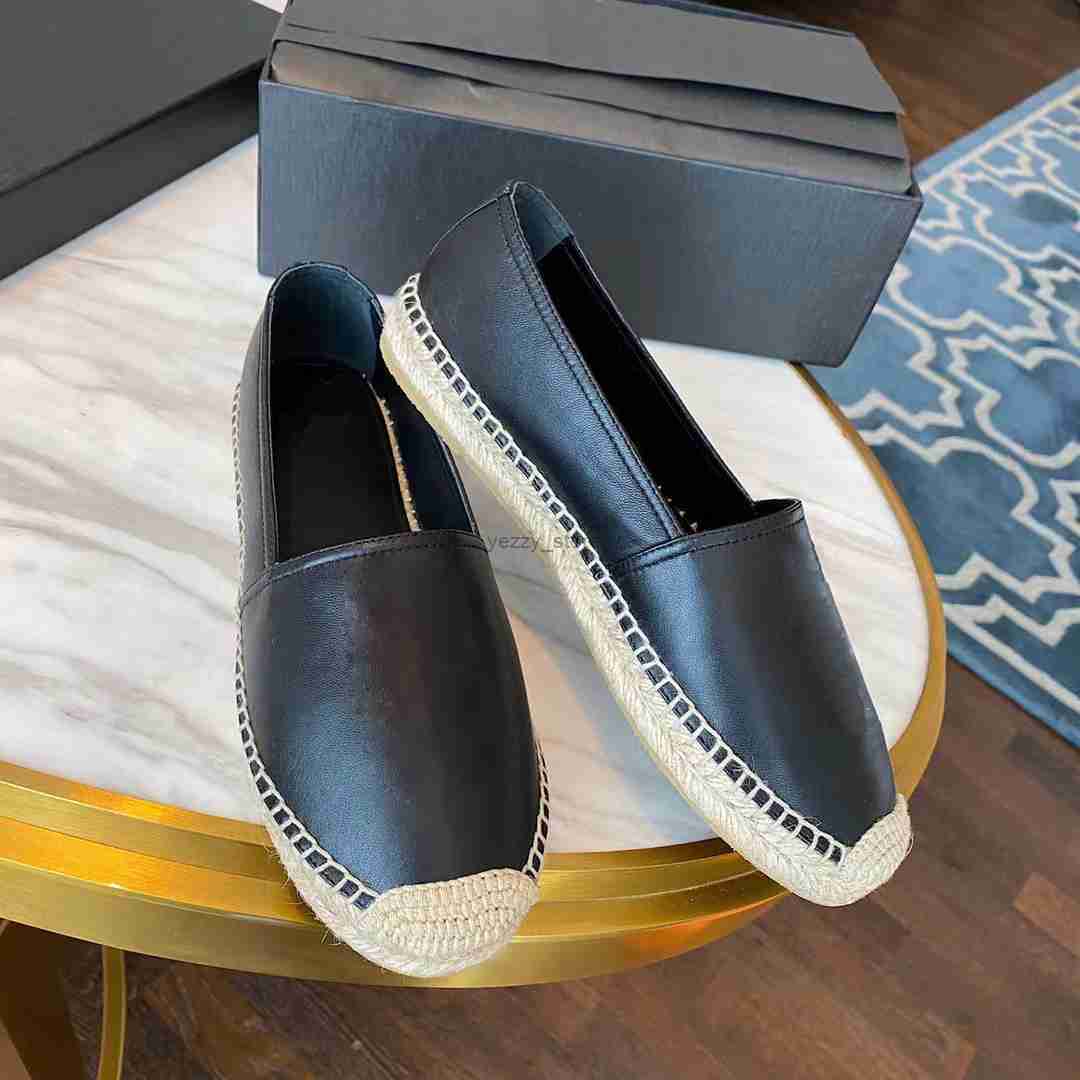 Casual Shoes cap toe spring Loafers 100% Genuine Chanels leather Espadrilles Women Summer flat Beach Top quality Fisherman canvas Shoe
Casual Shoes cap toe spring Loafers 100% Genuine Chanels leather Espadrilles Women Summer flat Beach Top quality Fisherman canvas Shoe
