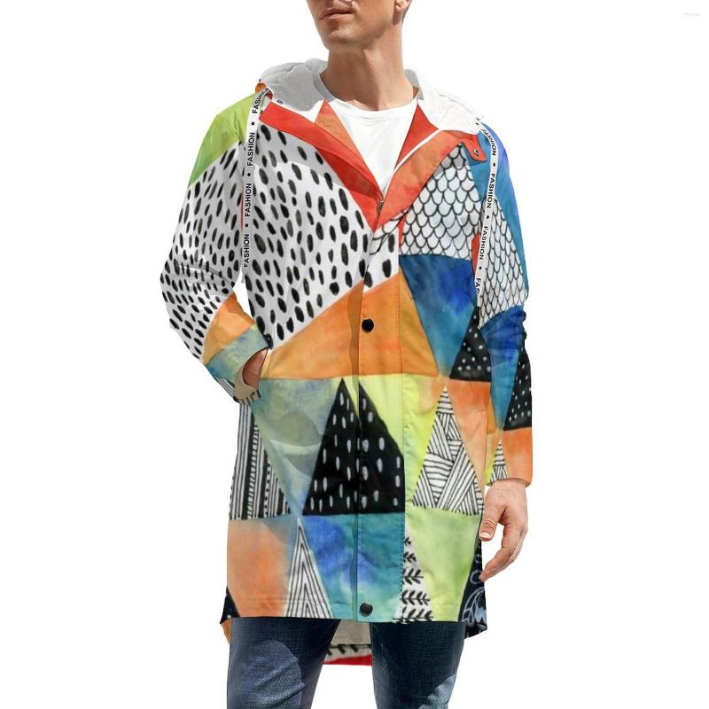 Men' Trench Coats Doodled Geometry Colorful Print Outerwear Casual Thick Windbreak Graphic Street Wear Winter Jackets Plus Size 6XL, Style-5
Men' Trench Coats Doodled Geometry Colorful Print Outerwear Casual Thick Windbreak Graphic Street Wear Winter Jackets Plus Size 6XL, Style-5