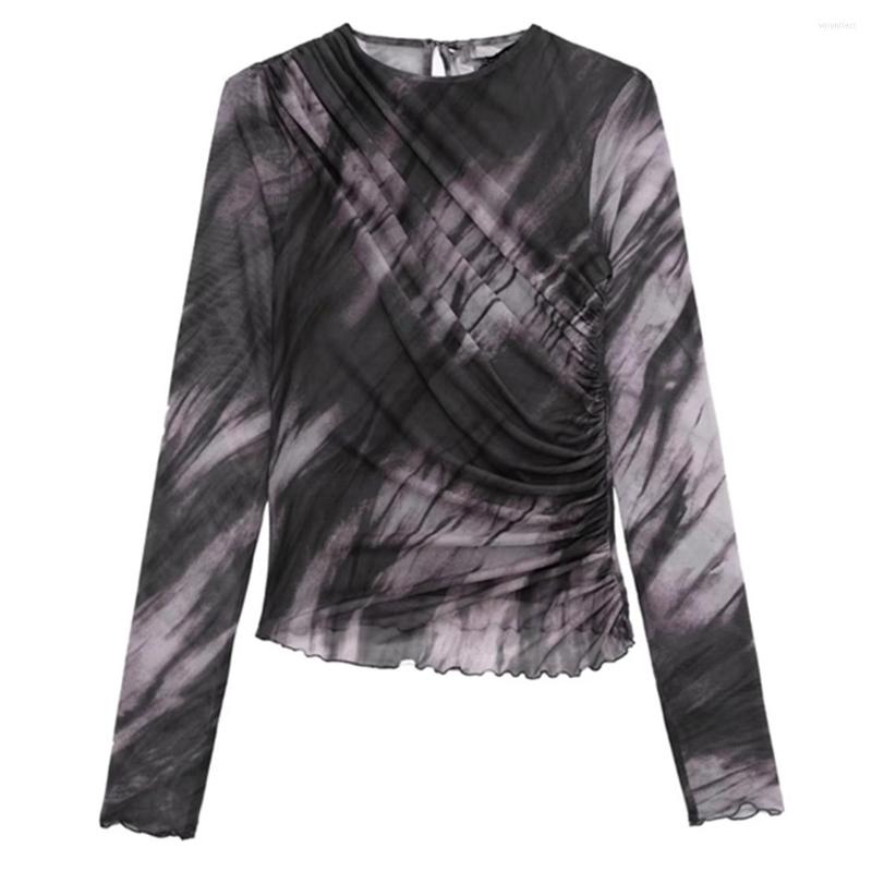 Women's T Shirts Maxdutti High Street Vintage Print Tshirts Tulle Fashion Women Tops
Women's T Shirts Maxdutti High Street Vintage Print Tshirts Tulle Fashion Women Tops