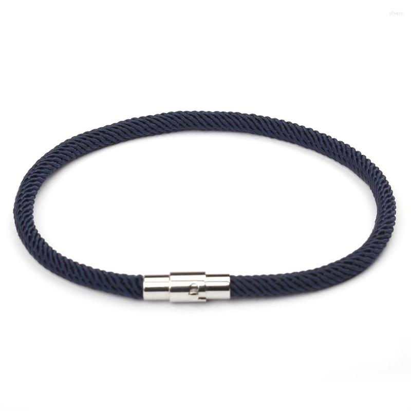 Charm Bracelets Summer Style Macaron Color Rope Leather Bracelet Men Women Magnetic Clasp For Lover Bangles Pulseiras SL006
Charm Bracelets Summer Style Macaron Color Rope Leather Bracelet Men Women Magnetic Clasp For Lover Bangles Pulseiras SL006