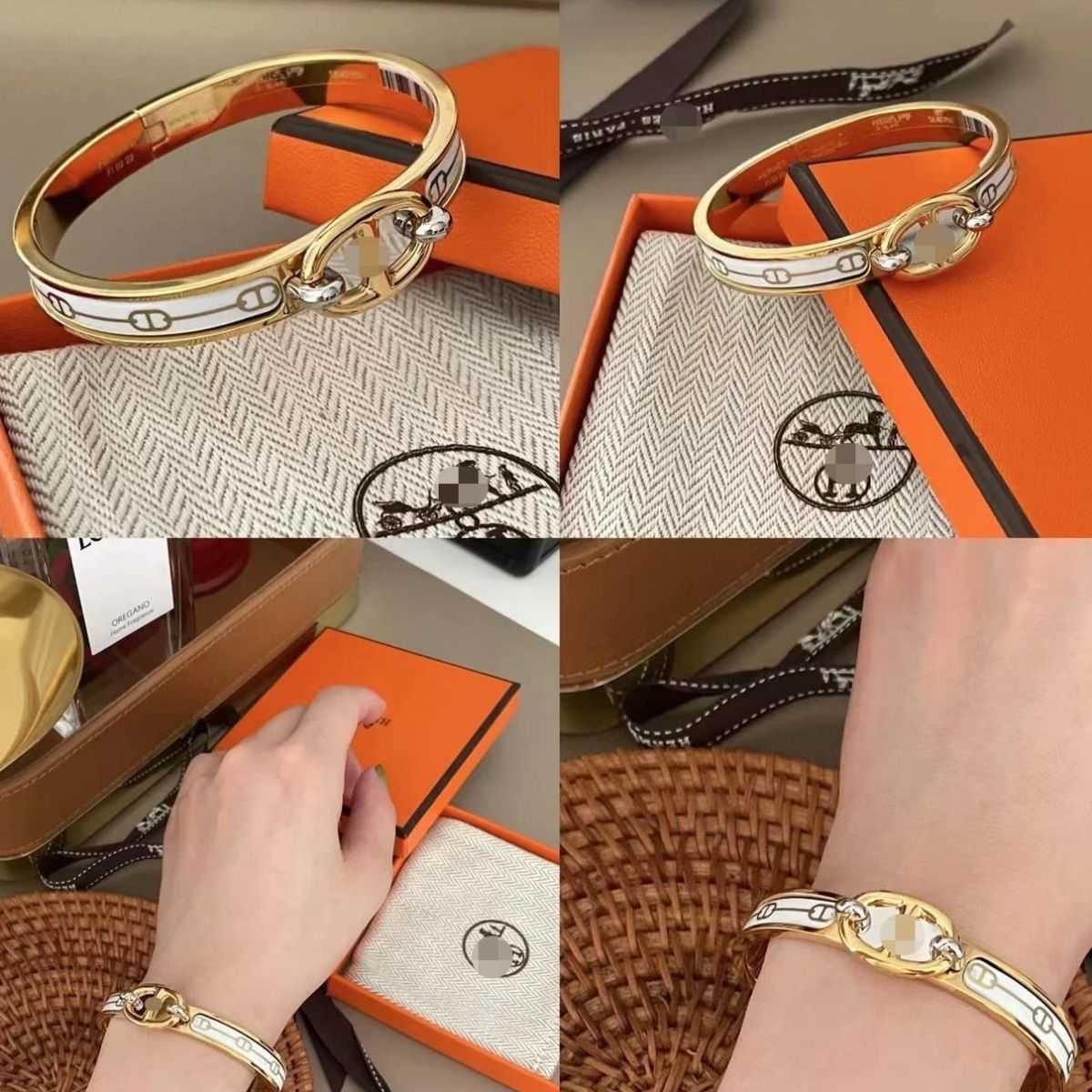 Designer Hmser bracelet H Pig Nose Bracelet 22 Autumn Winter Enamel Unisex Style Light mm
Designer Hmser bracelet H Pig Nose Bracelet 22 Autumn Winter Enamel Unisex Style Light mm