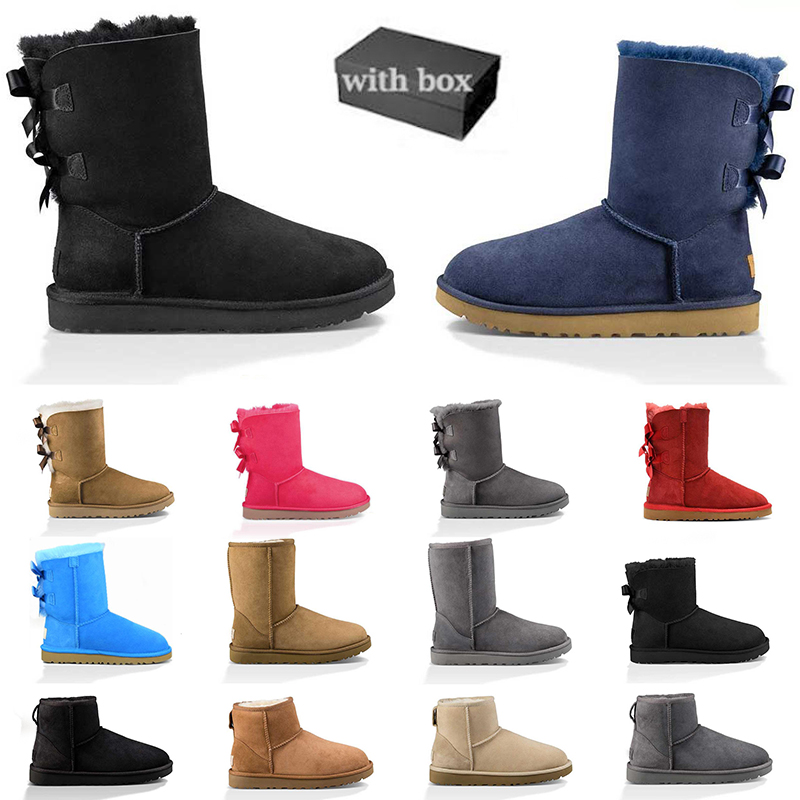 With box designer boots for women black chestnut grey red navy classic ankle short womens winter boot fashion snow shoes size 5-10, 2 ankle bailey bow - blue
With box designer boots for women black chestnut grey red navy classic ankle short womens winter boot fashion snow shoes size 5-10, 2 ankle bailey bow - blue