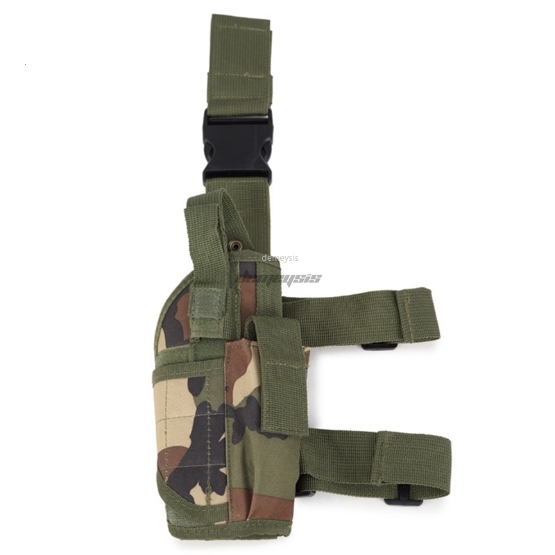 Outdoor Bags Universal Drop Leg Gun Holster Right Handed Tactical Thigh Pistol Bag Pouch Legs Harness for All Handguns 221207