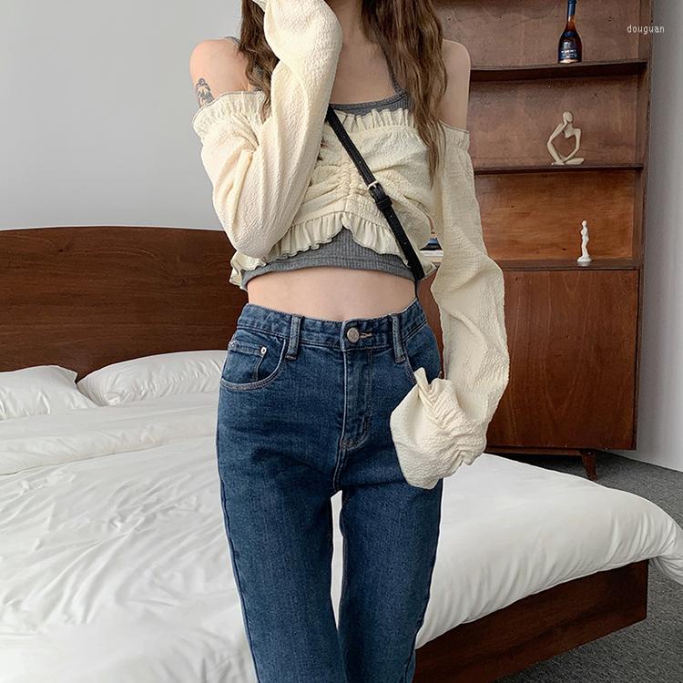 Women's T Shirts GBB1429 Fried Street Skinny Jeans Women's Autumn And Winter 2022 Vintage High Waist Slim Elastic Pencil Pants, Mixed color
Women's T Shirts GBB1429 Fried Street Skinny Jeans Women's Autumn And Winter 2022 Vintage High Waist Slim Elastic Pencil Pants, Mixed color