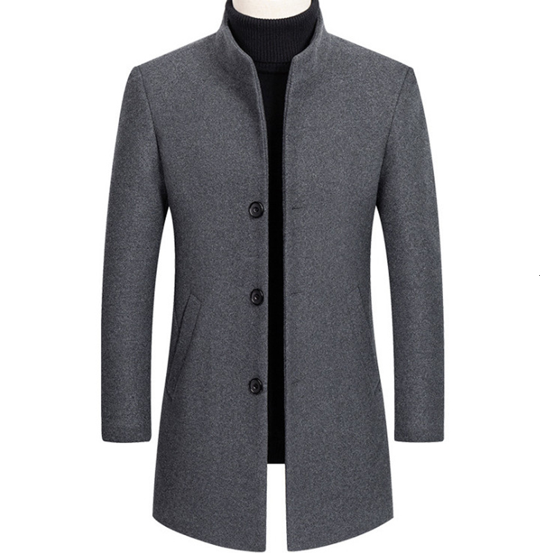 Men's Wool Blends Coat Autumn Winter Long Trench Business Casual Thick en Jacket Overcoats Brand Clothing 221206, J001 red
Men's Wool Blends Coat Autumn Winter Long Trench Business Casual Thick en Jacket Overcoats Brand Clothing 221206, J001 red