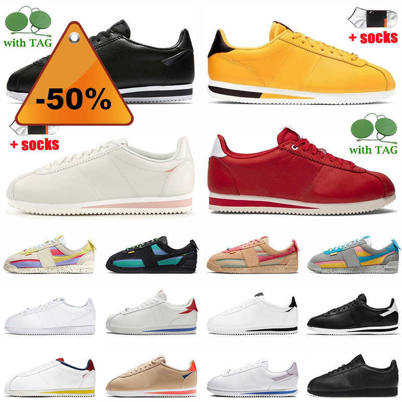 Low shoes Sb low 2022 Classic Cortezs Leather Black White Running Shoes Fashion Women Mens Trainers Union LA X Cortez Sesame Premium Blue Purple Yellow, C17 36-40
Low shoes Sb low 2022 Classic Cortezs Leather Black White Running Shoes Fashion Women Mens Trainers Union LA X Cortez Sesame Premium Blue Purple Yellow, C17 36-40