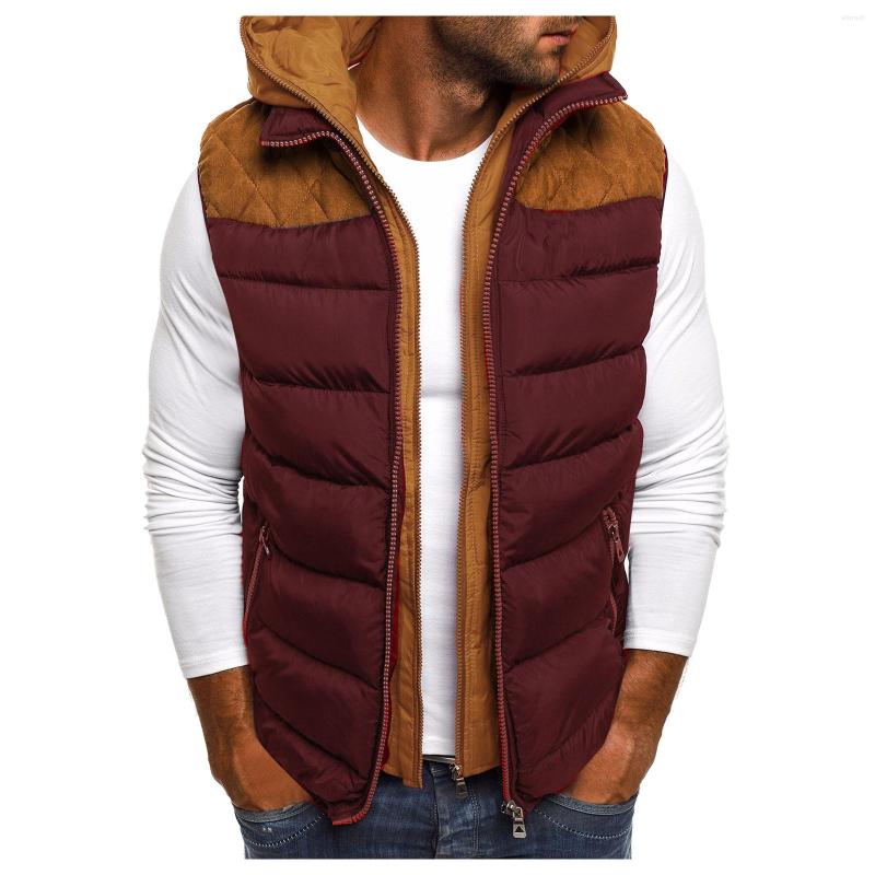 Men's Vests Mens Coat Autumn And Winter Fashion Casual Zipper Collar Pocket Hooded Sleeveless Cotton Padded Jacket Vintage Vest Top 4, Gy
Men's Vests Mens Coat Autumn And Winter Fashion Casual Zipper Collar Pocket Hooded Sleeveless Cotton Padded Jacket Vintage Vest Top 4, Gy
