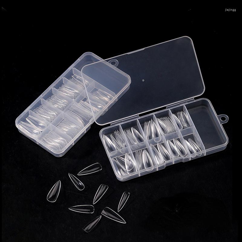 False Nails 100pc Clear Transparent Long Water Drop Seamless Fake Full Coverage Tips Short T French Sticker For, Gj0102-05
False Nails 100pc Clear Transparent Long Water Drop Seamless Fake Full Coverage Tips Short T French Sticker For, Gj0102-05