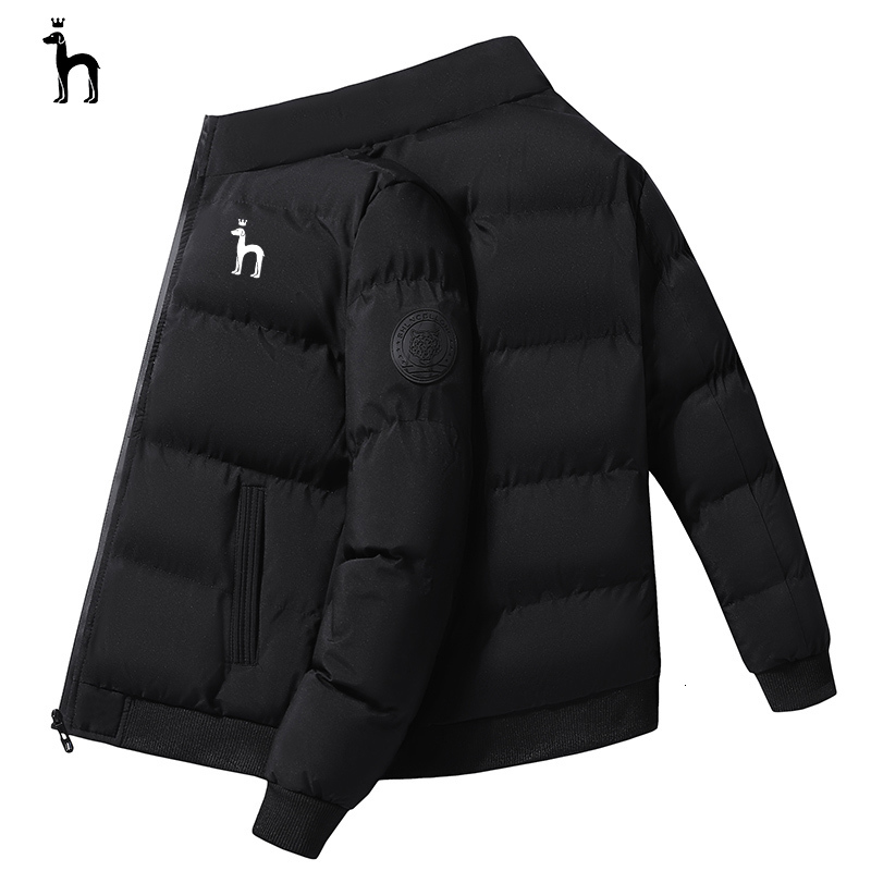 Mens Down Parkas HAZZYS Winter mens windbreaker zippered casual fashionable outdoor jacket cotton down 221207
Mens Down Parkas HAZZYS Winter mens windbreaker zippered casual fashionable outdoor jacket cotton down 221207