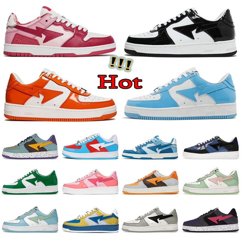 Bapestas SK8 Sta Casual shoes 2023 Designer classic platform Bapesta shoe camo pink black white green red orange blue camouflage men women trainers sports sneakers, A44 blue 36-45
Bapestas SK8 Sta Casual shoes 2023 Designer classic platform Bapesta shoe camo pink black white green red orange blue camouflage men women trainers sports sneakers, A44 blue 36-45