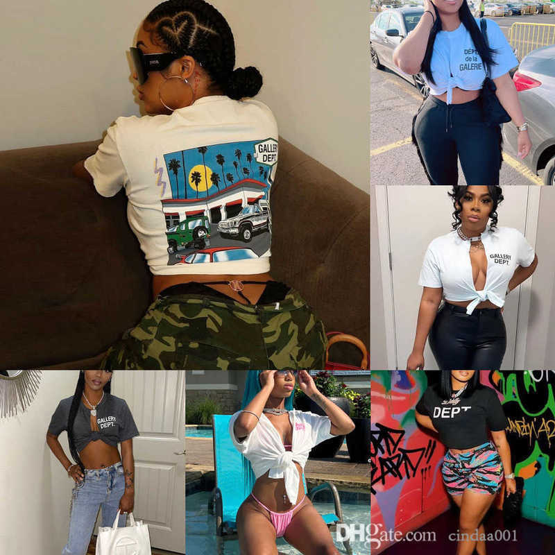 Women Designer Tops Short Sleeve Print Exposed Navel T-shirt Slim Fit Fashion Sexy Half Open Neck Cardigan Tee 15 Styles, Crew neck black
Women Designer Tops Short Sleeve Print Exposed Navel T-shirt Slim Fit Fashion Sexy Half Open Neck Cardigan Tee 15 Styles, Crew neck black