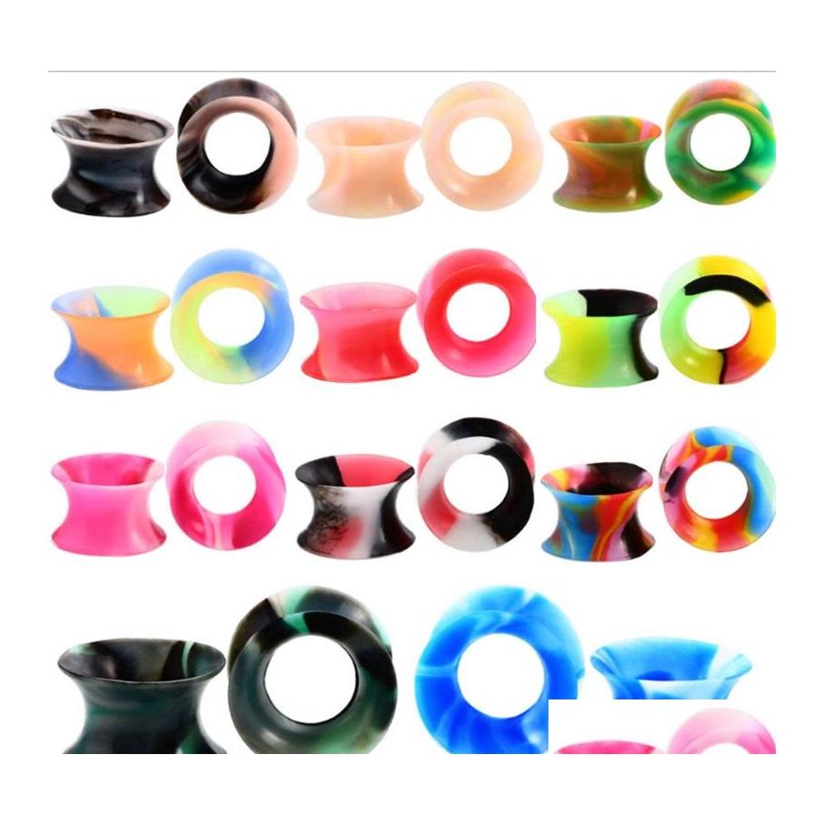 Plugs Tunnels Tunnels Body Jewelry Sile Flexible Thin Double Flared Flesh Tunnel Plugs Gauge Expander Stretcher Earlets Earrings E Dh2Nj
Plugs Tunnels Tunnels Body Jewelry Sile Flexible Thin Double Flared Flesh Tunnel Plugs Gauge Expander Stretcher Earlets Earrings E Dh2Nj