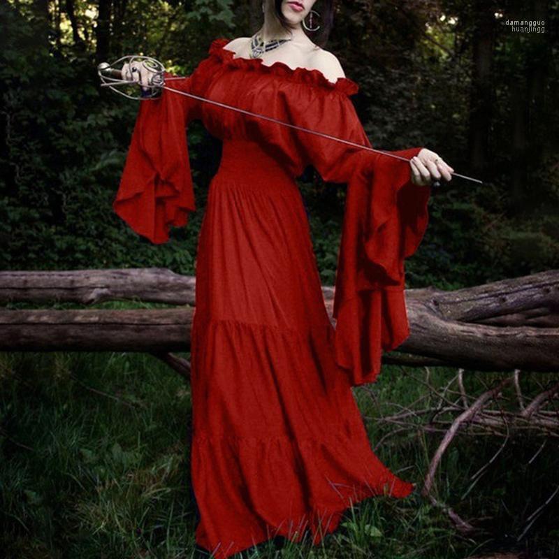 Casual Dresses Women Fashion Solid Color Long Dress Literary Retro Flared Sleeve Women' Christmas Costumes V Collar Autumn 2022, Rd
Casual Dresses Women Fashion Solid Color Long Dress Literary Retro Flared Sleeve Women' Christmas Costumes V Collar Autumn 2022, Rd
