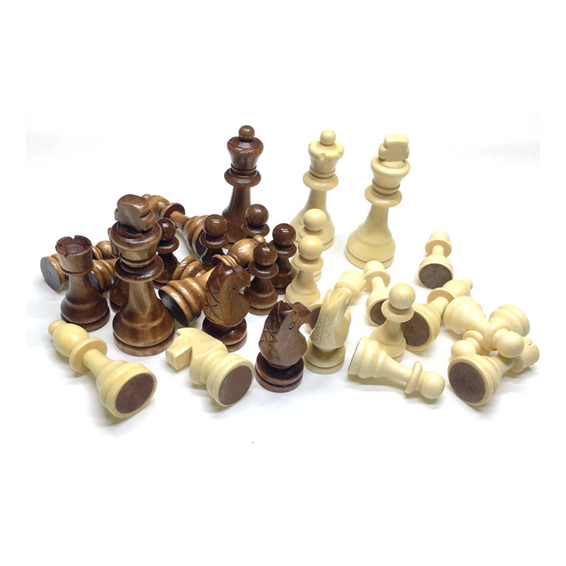 Outdoor Games Activities 32 Pcs 55mm65mm82mm92mm Handmade Wooden Chess PiecesChess Send Storage Bag BoardGame Accessories Chess Piece Set Child's Gift 221207
Outdoor Games Activities 32 Pcs 55mm65mm82mm92mm Handmade Wooden Chess PiecesChess Send Storage Bag BoardGame Accessories Chess Piece Set Child's Gift 221207
