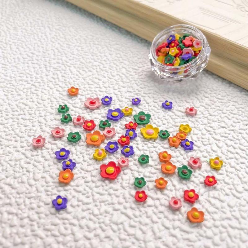 Nail Art Decorations 20Pcs/Box 3D DIY Colorful Small Flower Ornament Summer Charm Delicate Frosted Mixed Dried Decoration
Nail Art Decorations 20Pcs/Box 3D DIY Colorful Small Flower Ornament Summer Charm Delicate Frosted Mixed Dried Decoration