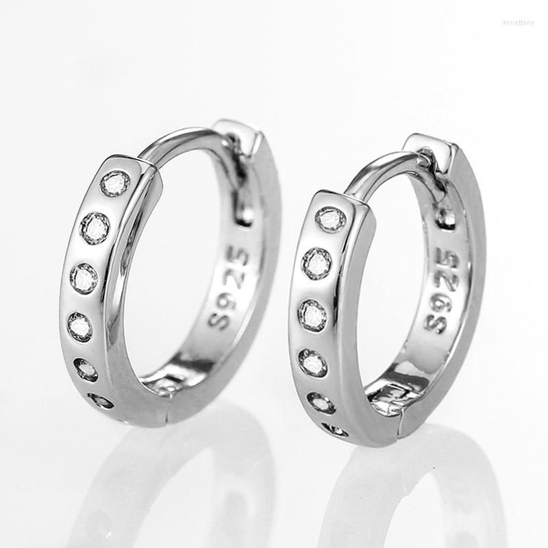 Hoop Earrings Huitan Minimalist Small Women Crystal Cubic Zirconia Simple Stylish Versatile Female Accessories Fashion Jewelry
Hoop Earrings Huitan Minimalist Small Women Crystal Cubic Zirconia Simple Stylish Versatile Female Accessories Fashion Jewelry