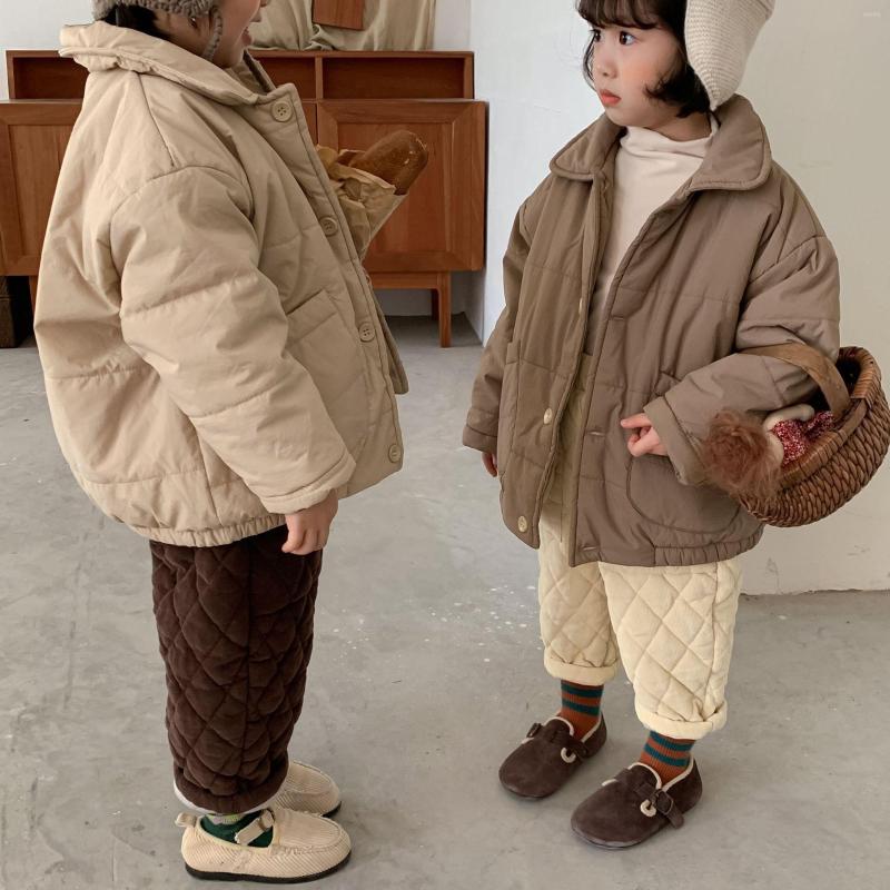 Men's Jackets Korean Children's Coat 2022 Winter Cashmere Padded Cotton For Boys And Girls 1-7Year Kid's Bread
Men's Jackets Korean Children's Coat 2022 Winter Cashmere Padded Cotton For Boys And Girls 1-7Year Kid's Bread