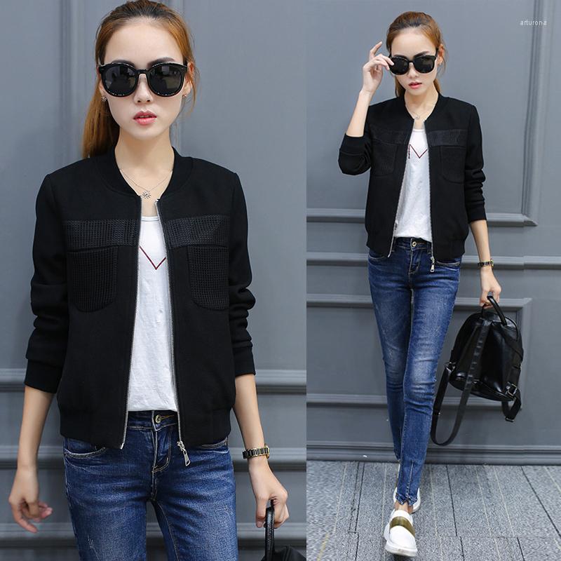 Women' Jackets Spring And Autumn Coat Female Thin Long Sleeve 2022 Women' Fashion Slim Slimming Jacket Casual Short Tide W379, Black
Women' Jackets Spring And Autumn Coat Female Thin Long Sleeve 2022 Women' Fashion Slim Slimming Jacket Casual Short Tide W379, Black
