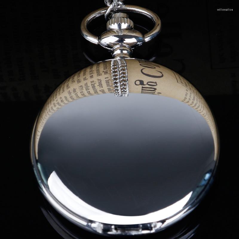 Pocket Watches Smooth Steel Quartz Watch Vintage Roman Nmber Dial Pendant Fob Chain Gifts Clock, Black
Pocket Watches Smooth Steel Quartz Watch Vintage Roman Nmber Dial Pendant Fob Chain Gifts Clock, Black