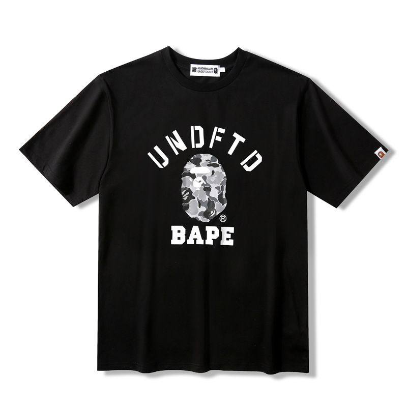 Bape Luxury Fashion Brand Mens T shirt Simple Letter Print Short Sleeve Round Neck Summer Loose T-Shirt Top Black Asian Size M-3XL
Bape Luxury Fashion Brand Mens T shirt Simple Letter Print Short Sleeve Round Neck Summer Loose T-Shirt Top Black Asian Size M-3XL