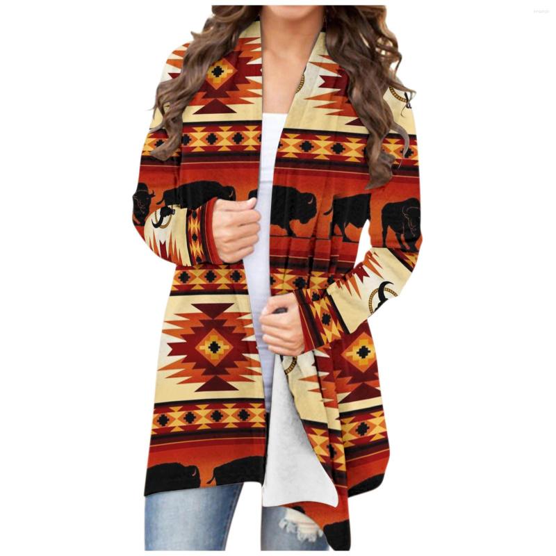 Women' Knits Ladies Vintage Western Ethnic Print Cardigan Women Casual Geometric Aztec Long Sleeve Shirt Top Jacket Coat, Beige
Women' Knits Ladies Vintage Western Ethnic Print Cardigan Women Casual Geometric Aztec Long Sleeve Shirt Top Jacket Coat, Beige