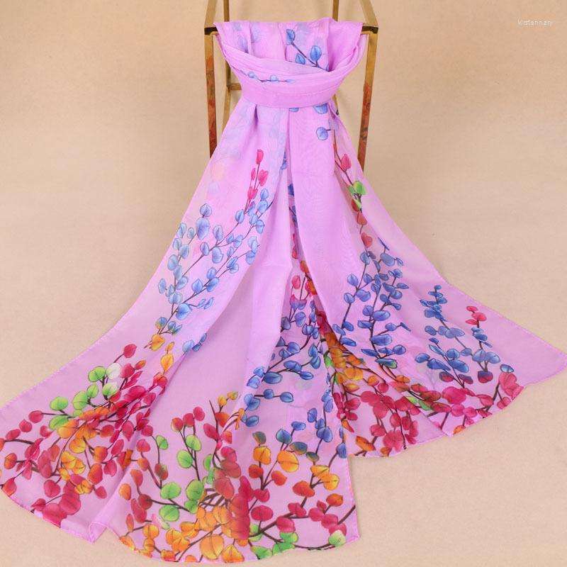 Scarves 2022 Women's Chiffon Scarf Summer Flower Printed Beach Shawls Thin Colorful Branches Wraps 155x50cm
Scarves 2022 Women's Chiffon Scarf Summer Flower Printed Beach Shawls Thin Colorful Branches Wraps 155x50cm