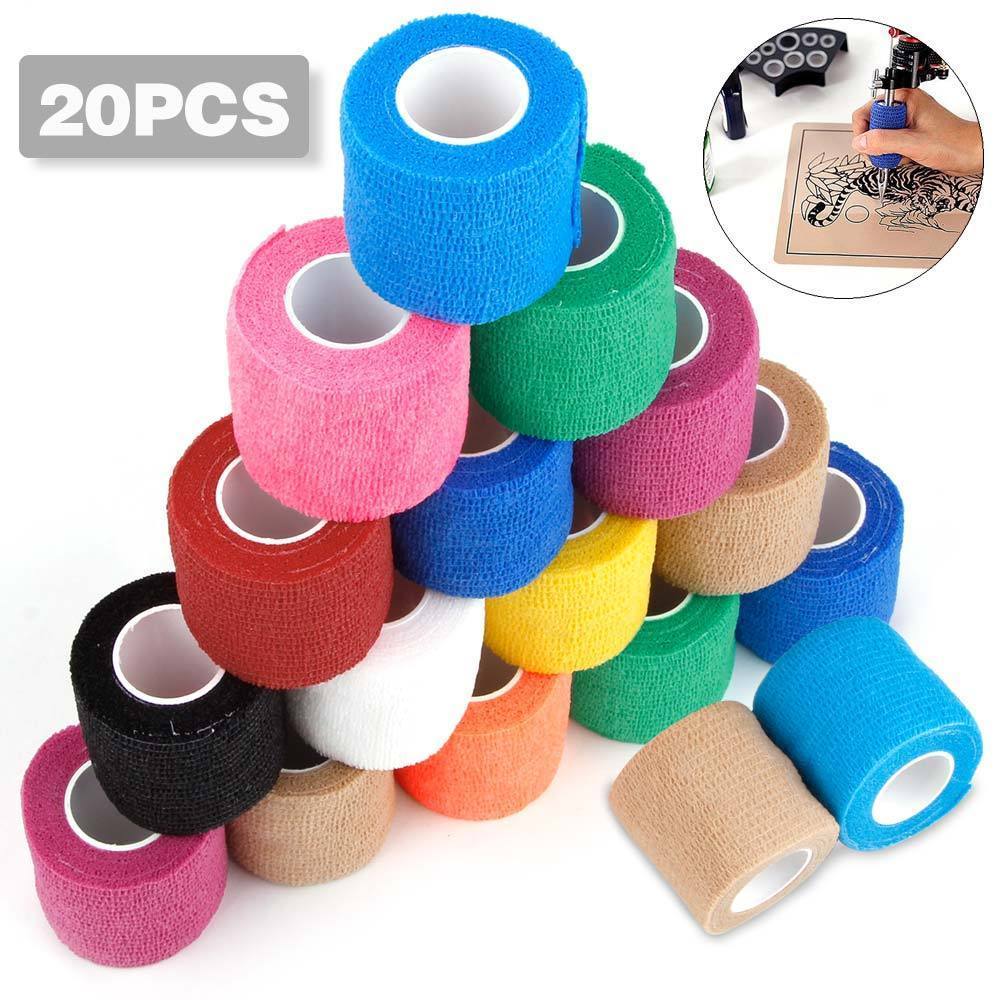 Tattoo Machine 61020Pcs Disposable Bandage Sport Wrap Tape Self Adhesive Elastic Permanent Makeup Accessories 221207
Tattoo Machine 61020Pcs Disposable Bandage Sport Wrap Tape Self Adhesive Elastic Permanent Makeup Accessories 221207