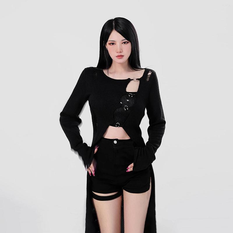 Women' Jackets Spring Autumn Women Harajuku Punk Style Black Metal Buckle Coat Casual Fashion Gothic Long Sleeve Outwear Streetwear
Women' Jackets Spring Autumn Women Harajuku Punk Style Black Metal Buckle Coat Casual Fashion Gothic Long Sleeve Outwear Streetwear