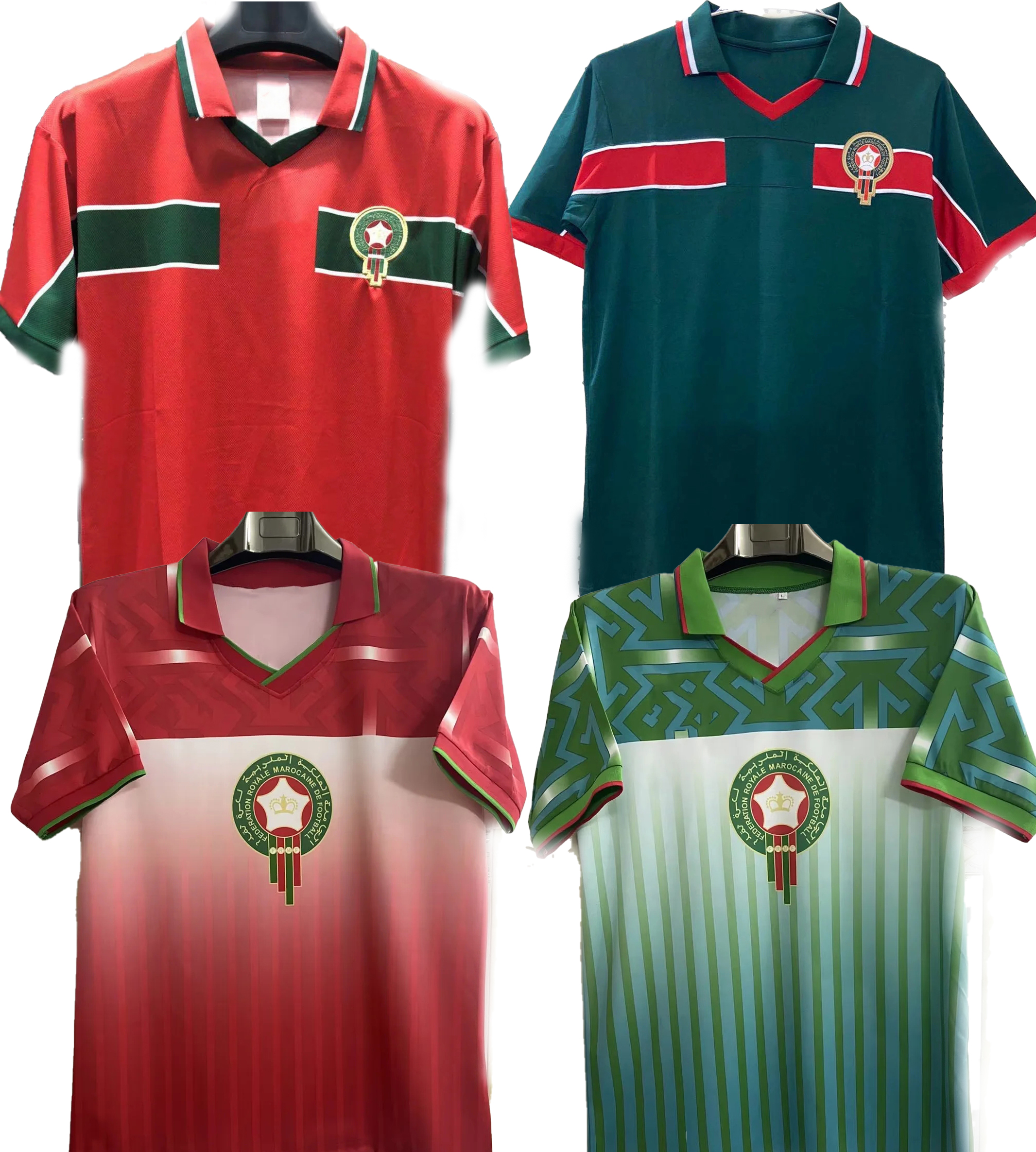 Morocco Soccer Jerseys old Retro 1998 94 95 22-23 2022 World 22-23 National Thai Quality Jersey BELHANDA 10 BOUFAL 9 ZIYECH 7 BENATIA 5 BOUTAIB 13 BOUSSOUFA 14 HARIT, Retro 1998 3rd away red
Morocco Soccer Jerseys old Retro 1998 94 95 22-23 2022 World 22-23 National Thai Quality Jersey BELHANDA 10 BOUFAL 9 ZIYECH 7 BENATIA 5 BOUTAIB 13 BOUSSOUFA 14 HARIT, Retro 1998 3rd away red